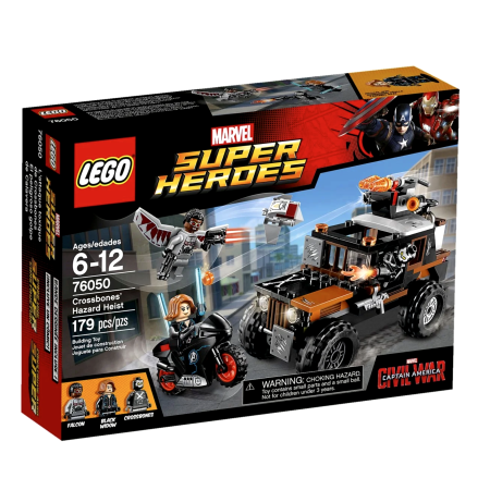 LEGO Super Heroes 76050 Pościg za Crossbonesem Marvel